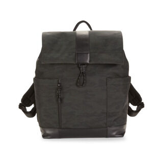 New Cole Haan Ballistic Nylon Black Camo Backpack